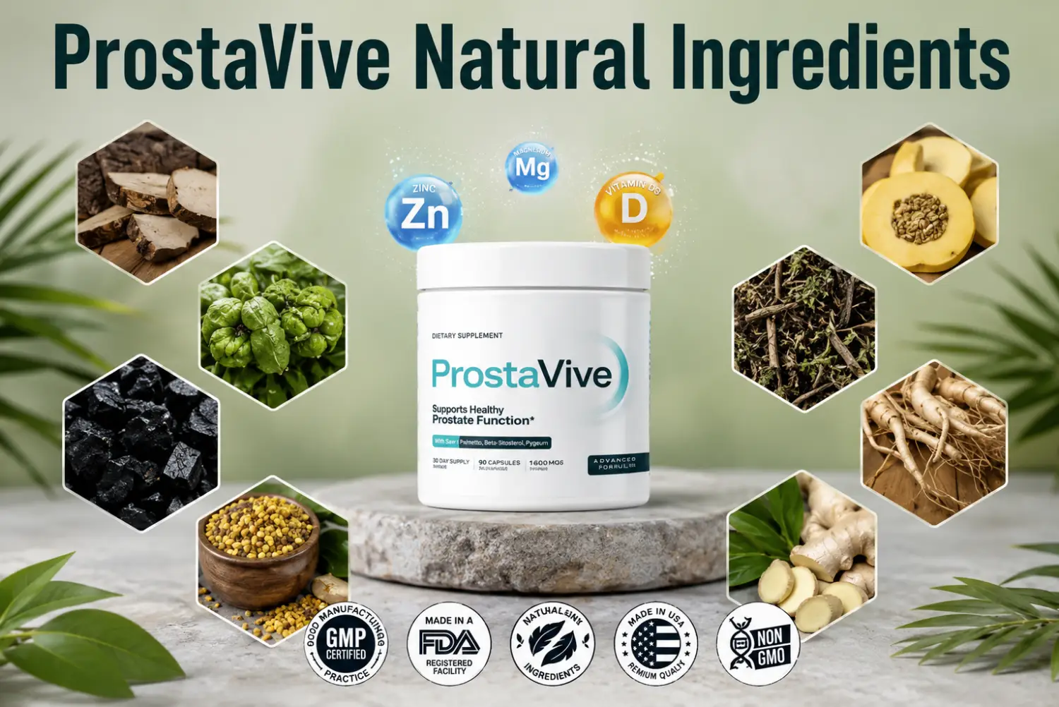 ProstaVive Ingredients